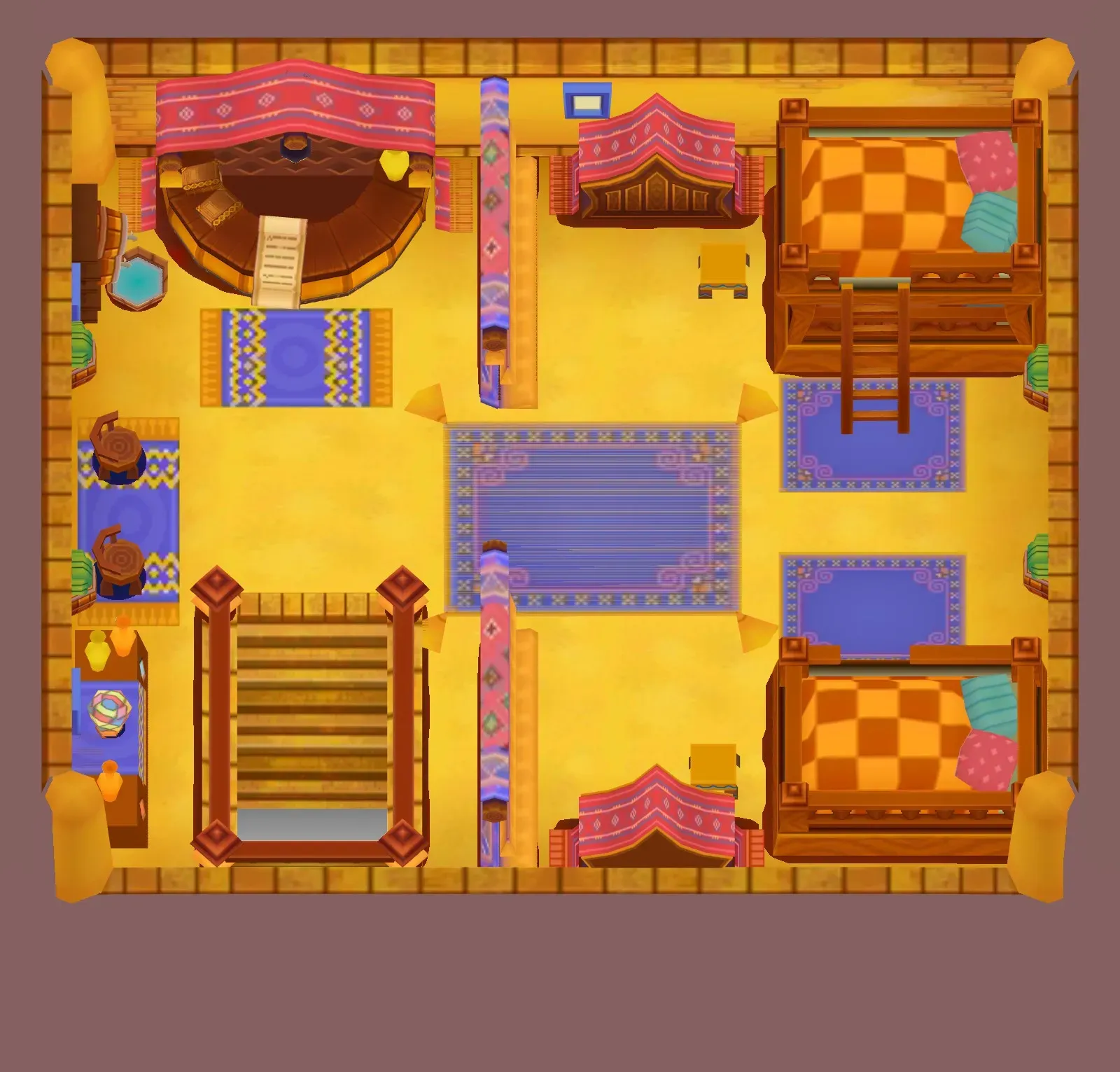 Al Maajik Inn seen from above
