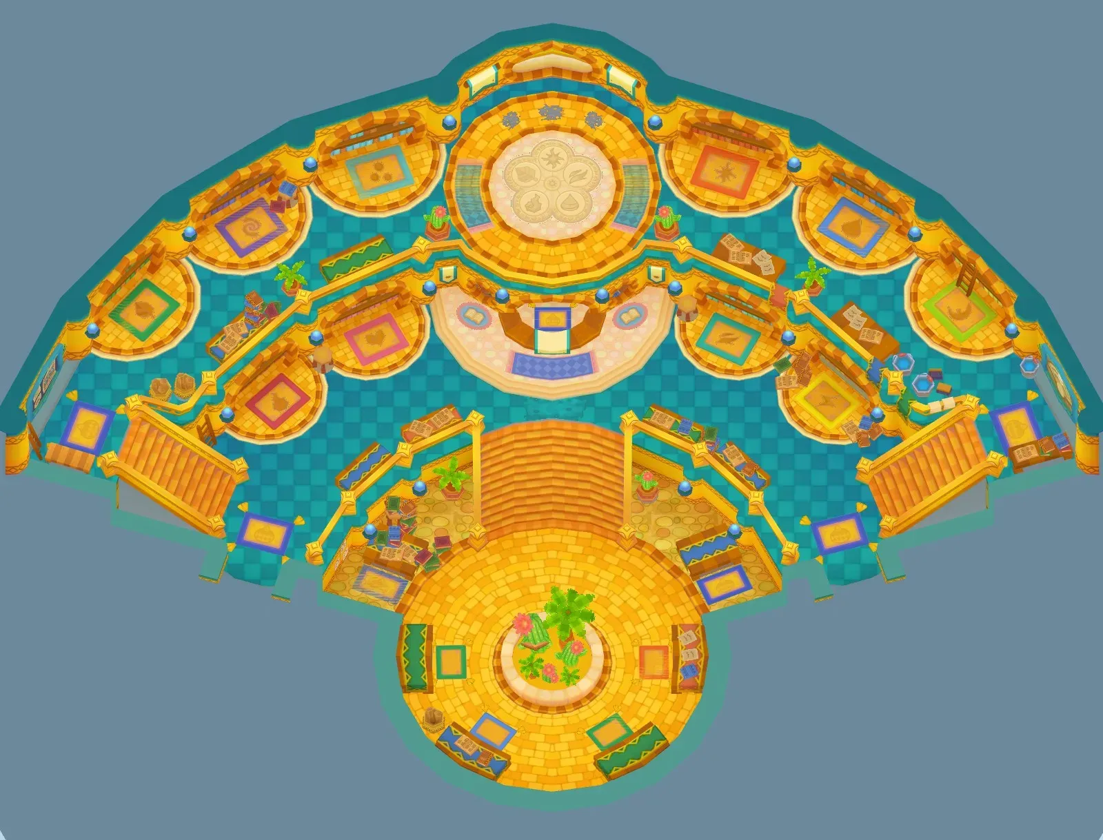 Al Maajik Library of Magic seen from above