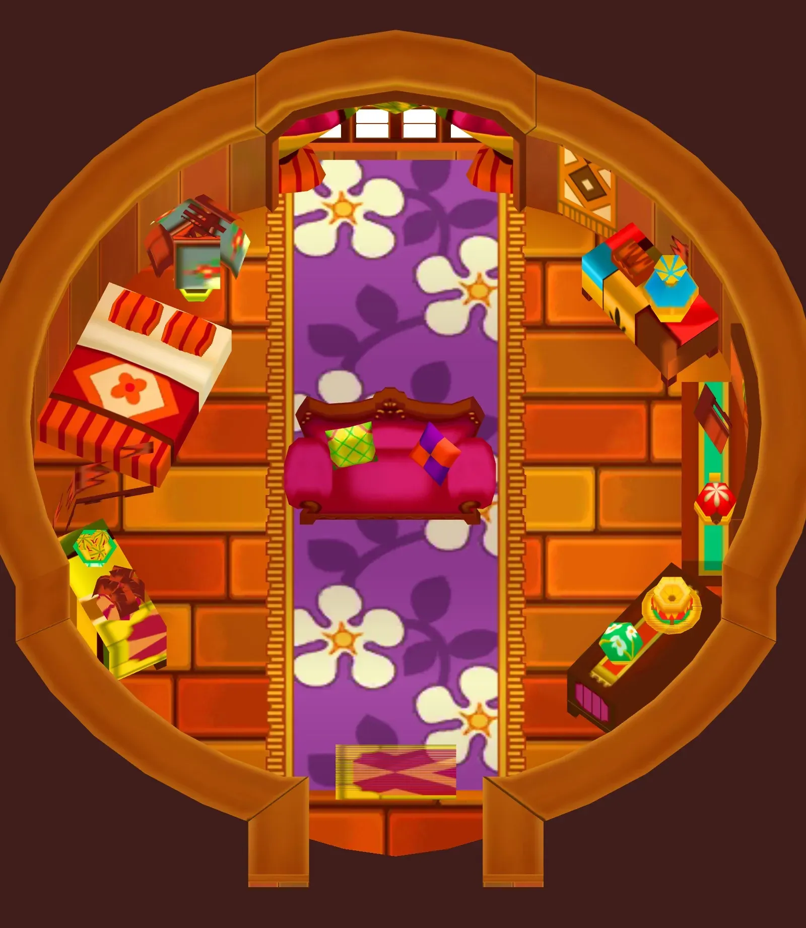 Alejandro's Beach Hut seen from above