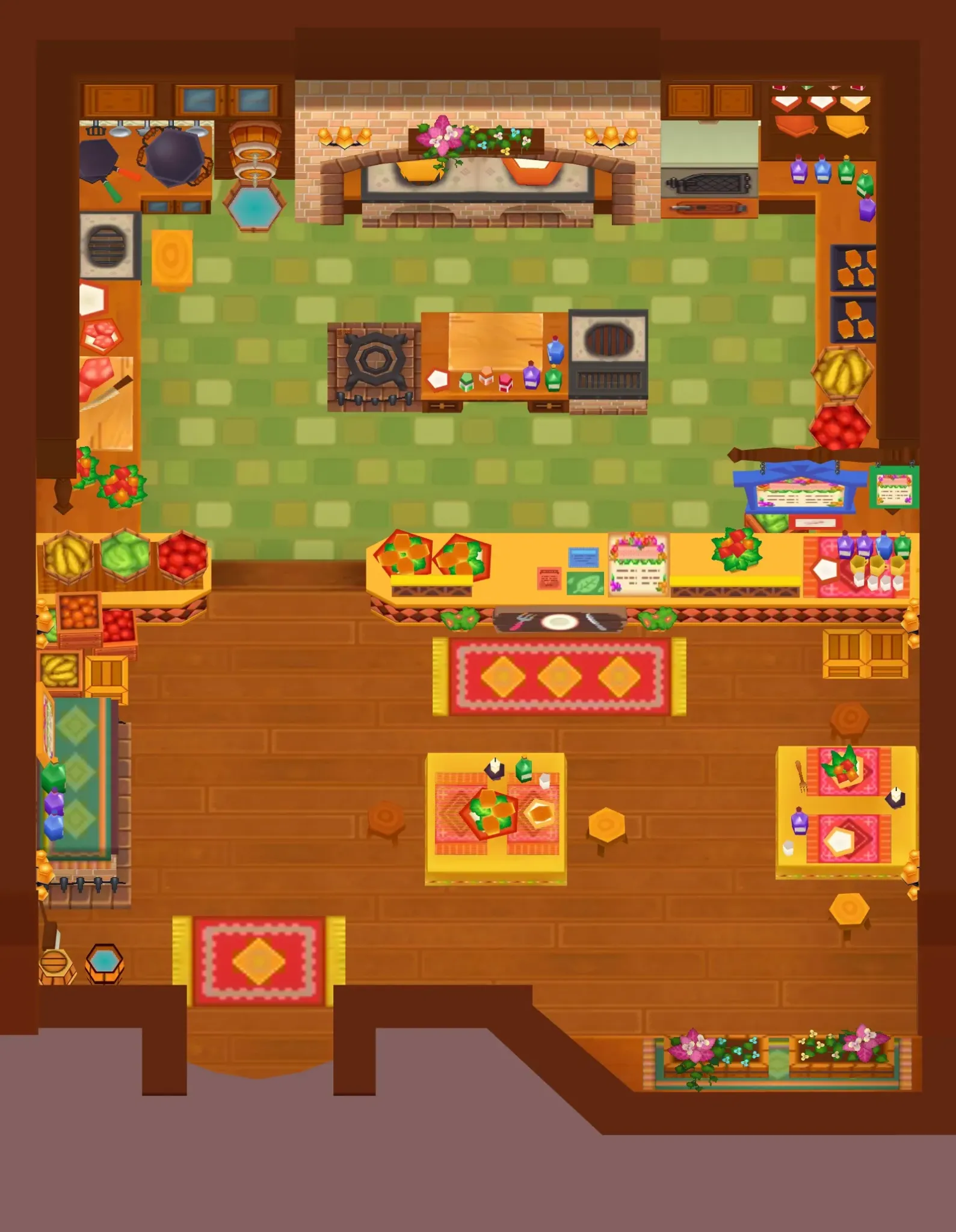 Alfredo's Bistro seen from above