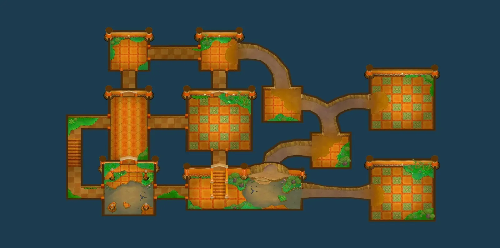 Ancient Tower - 3rd Floor seen from above