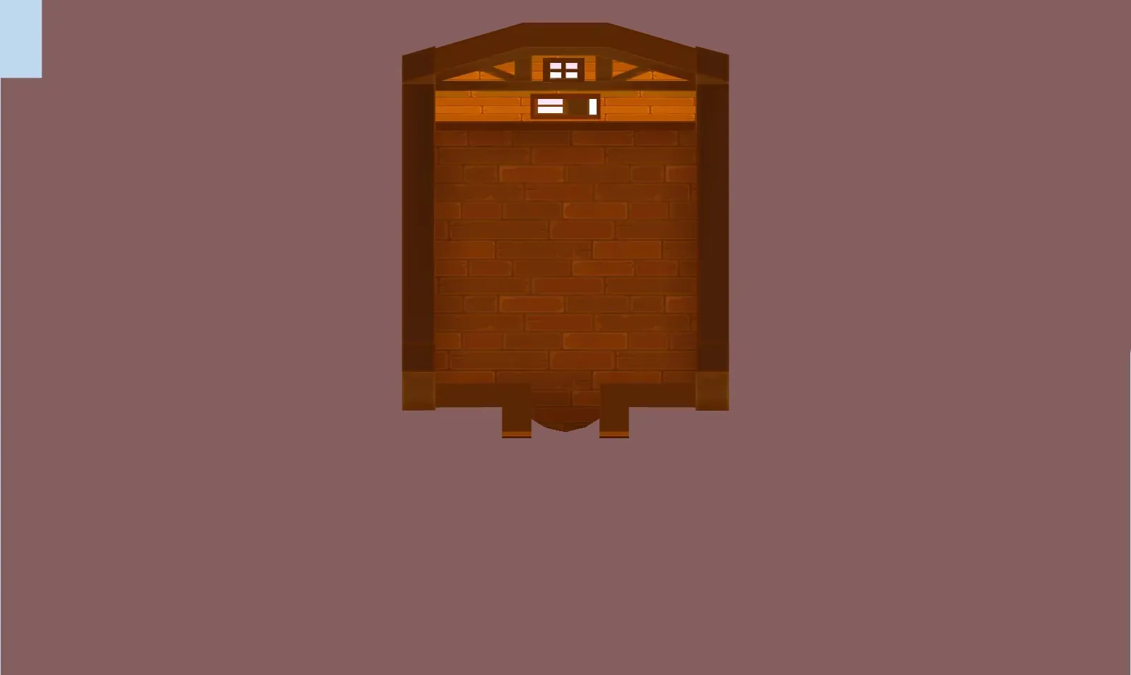 Attic Room seen from above
