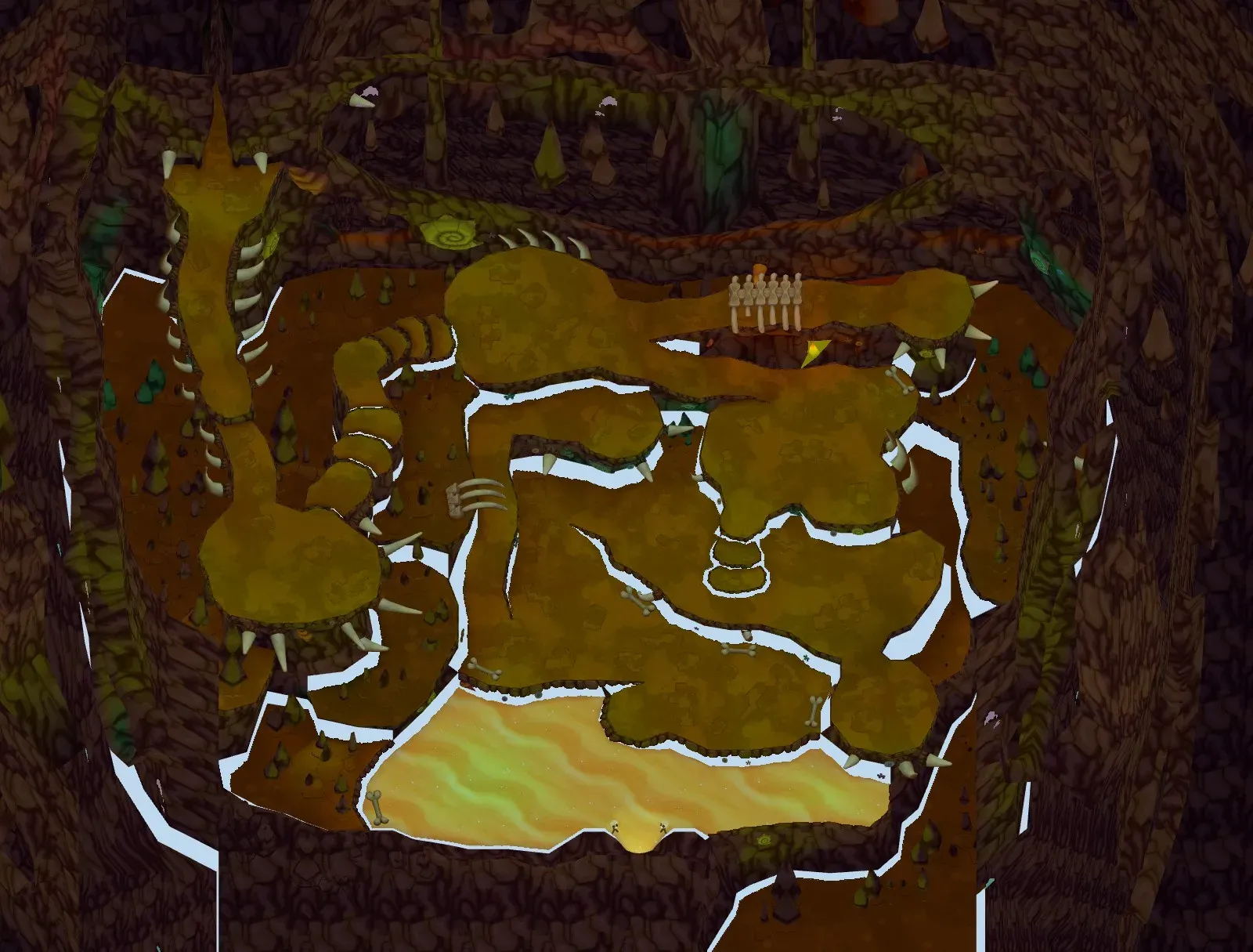 Cave of Bones seen from above