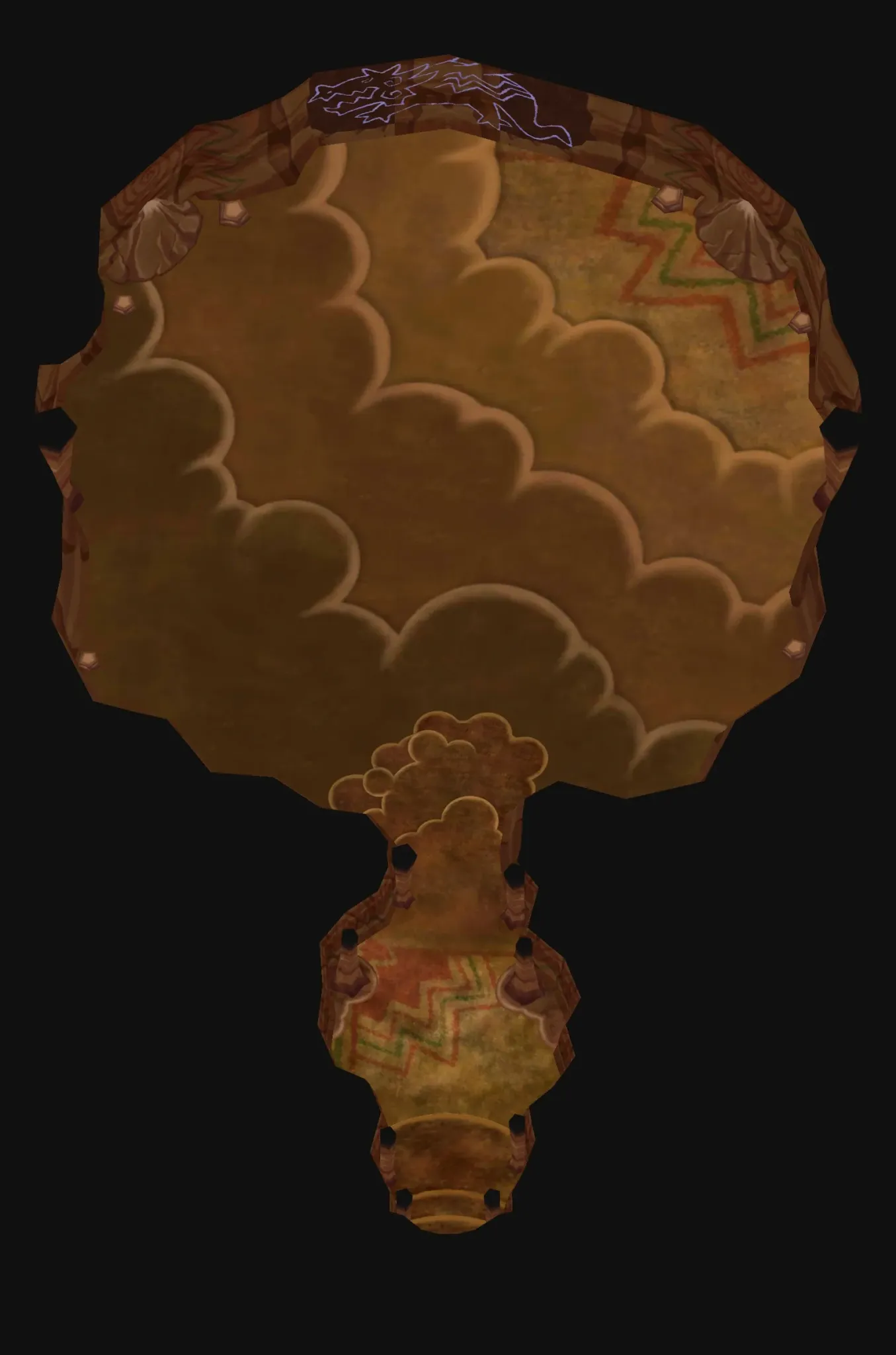 Cave of Shadows seen from above