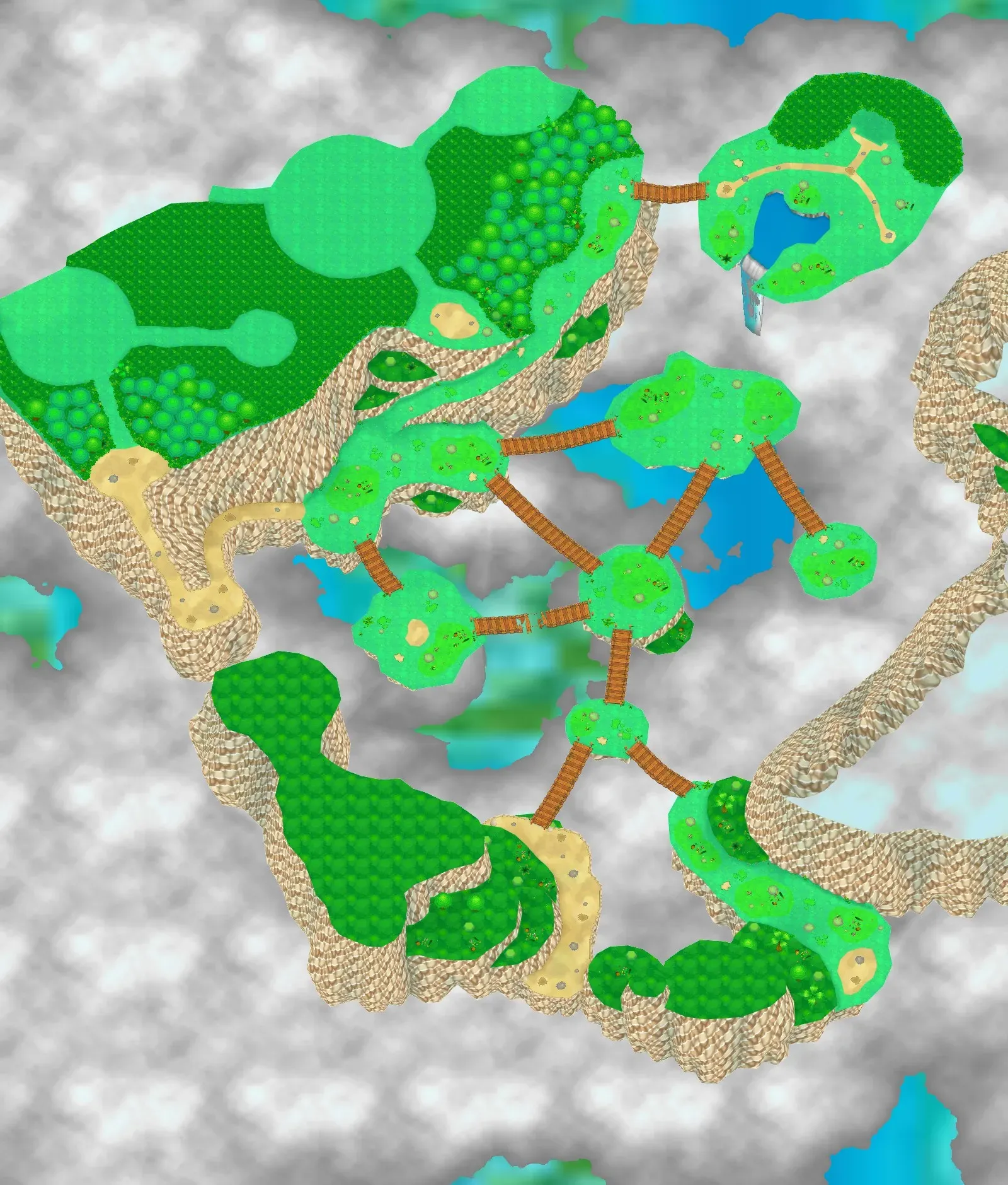 Central Levitania seen from above