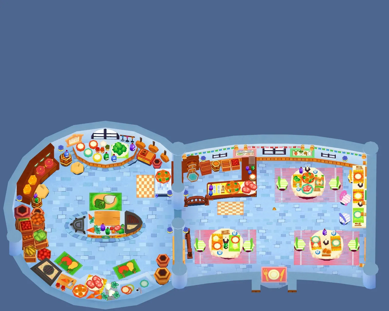 Cocina Rica seen from above