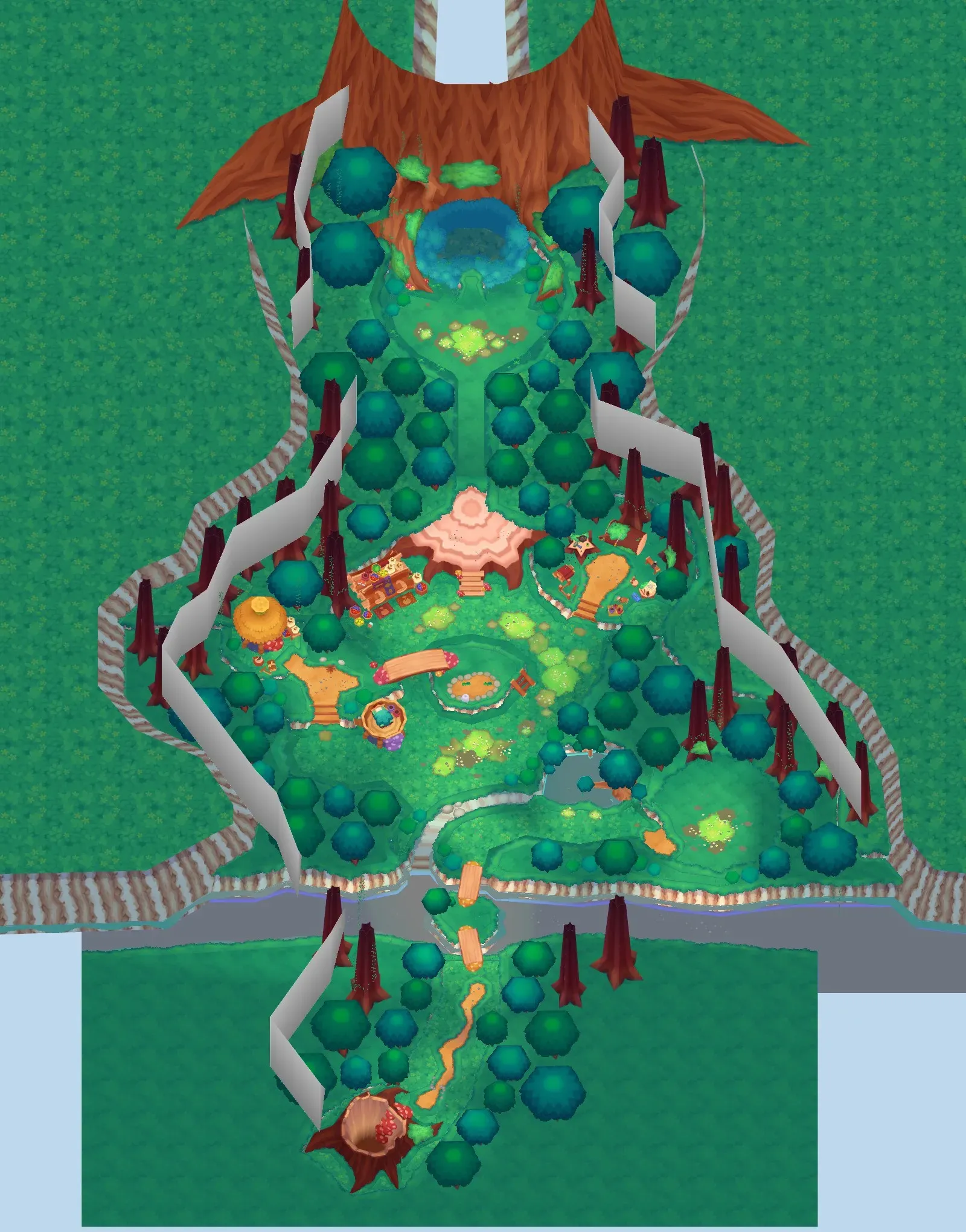 Elderwood Village seen from above