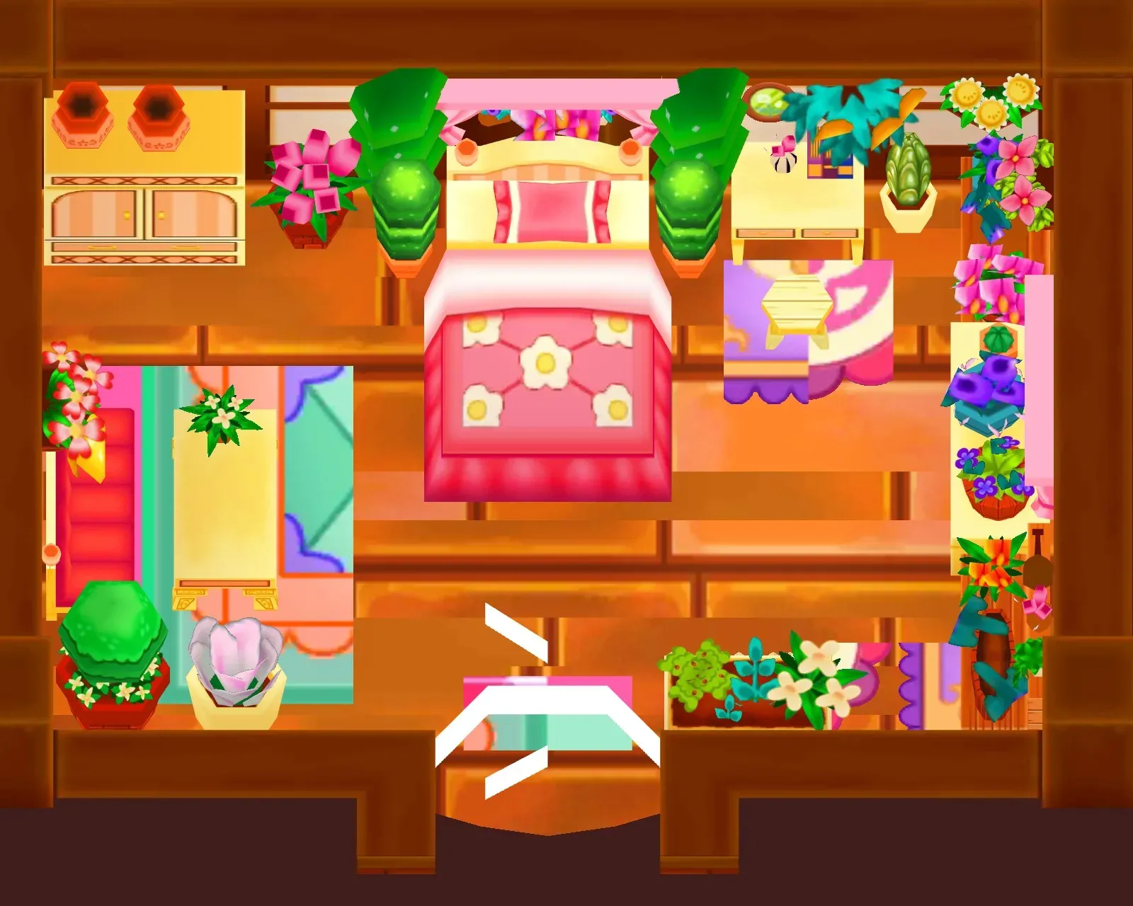 Florina's House seen from above