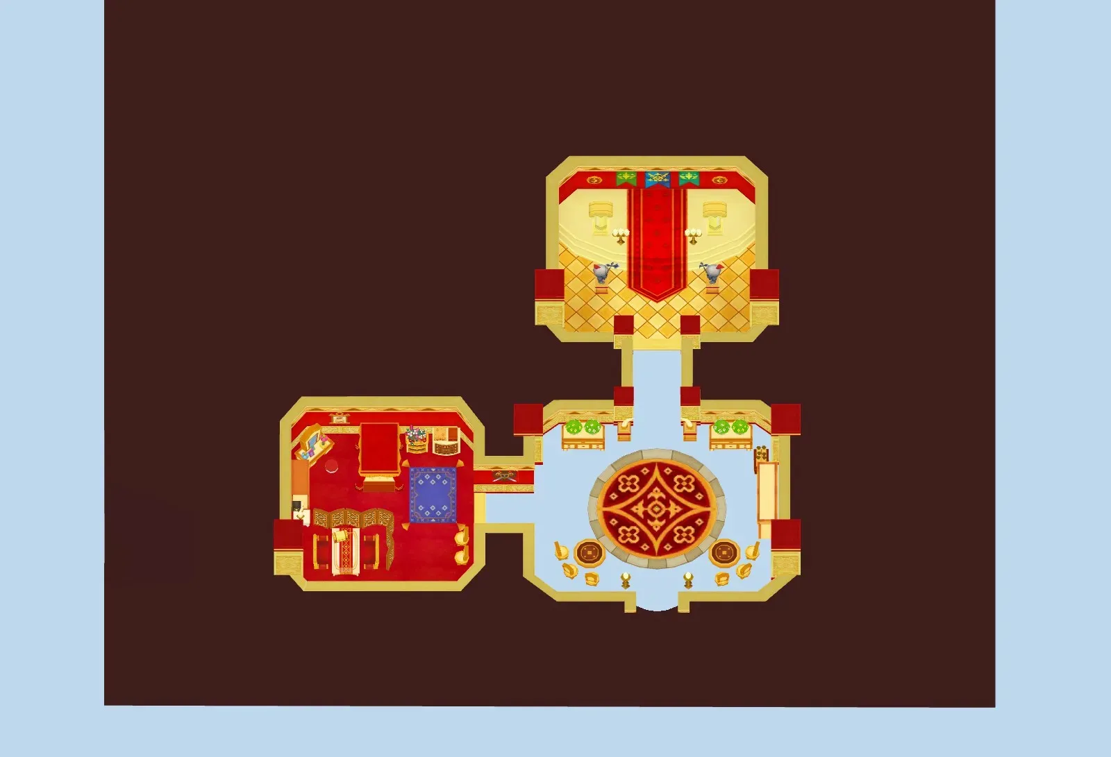 King Erik's Chamber seen from above
