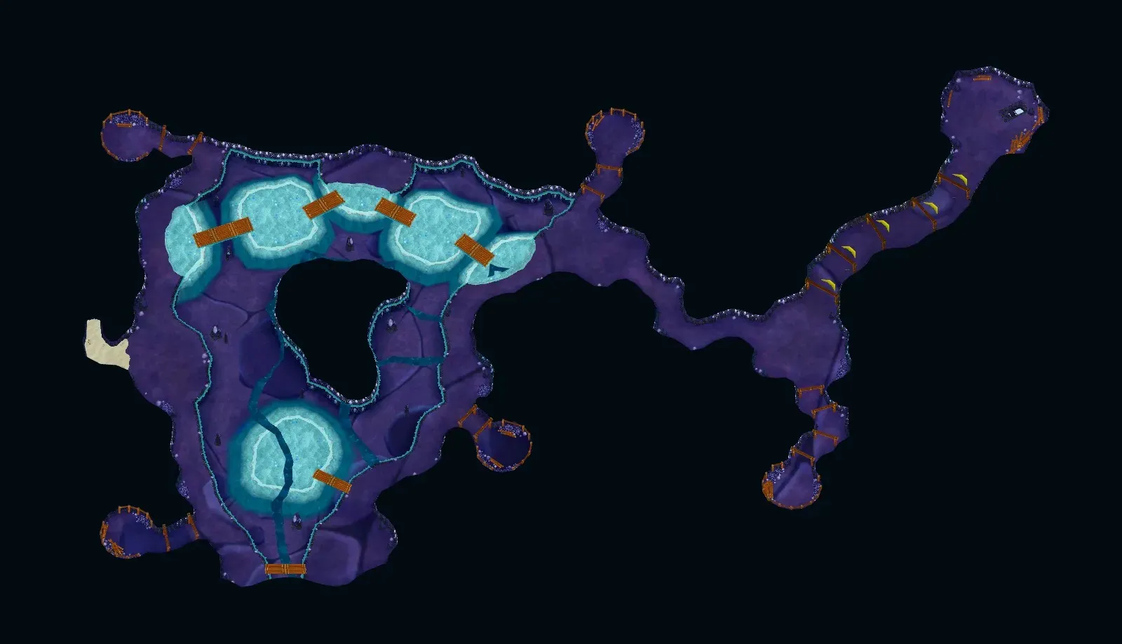 Nautilus Cave seen from above