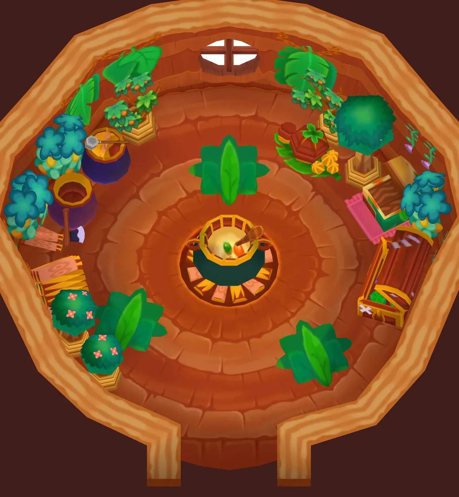 Pino's House seen from above