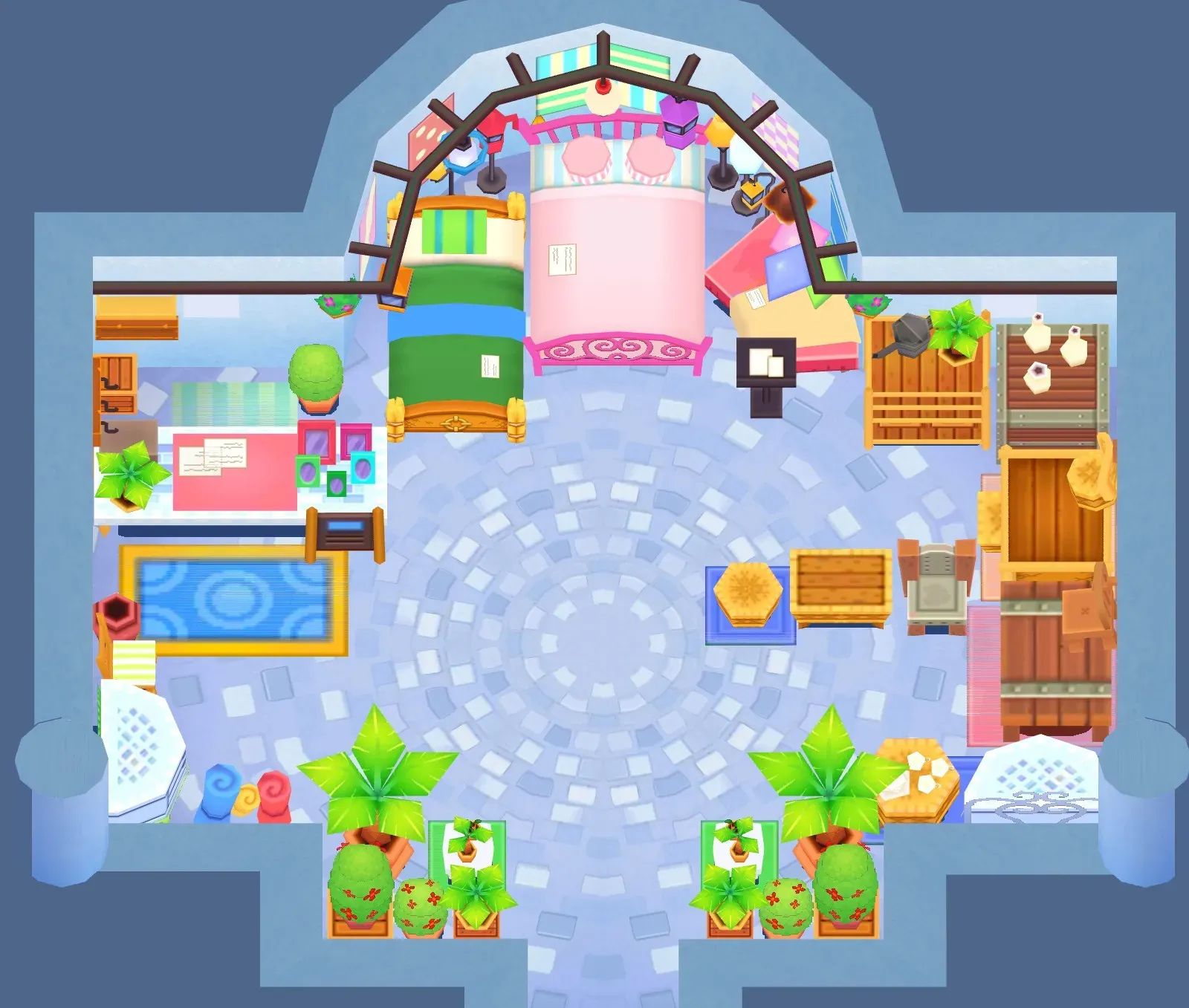 Port Puerto Fine Furnishings seen from above