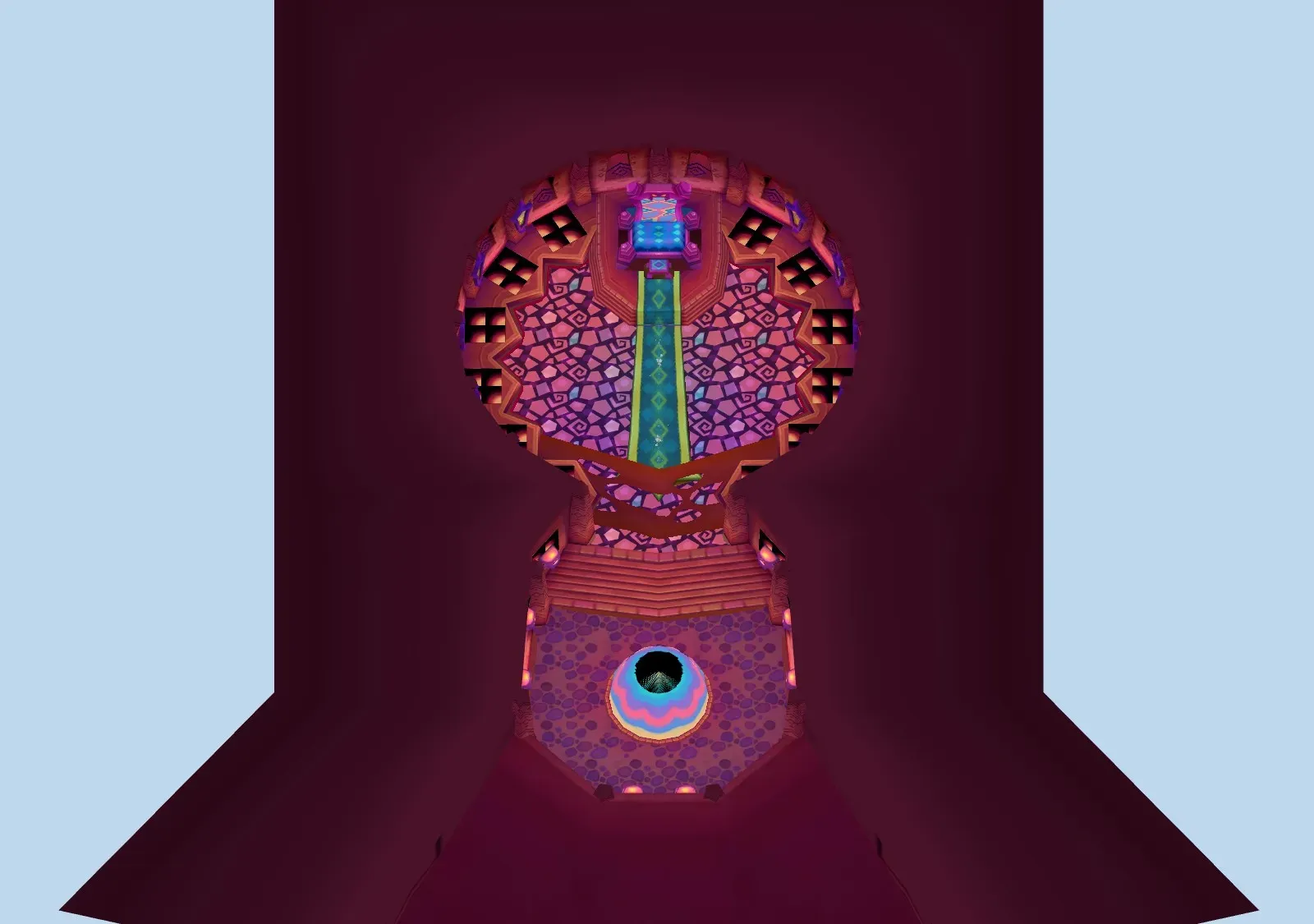 Sultan's Throne Room seen from above