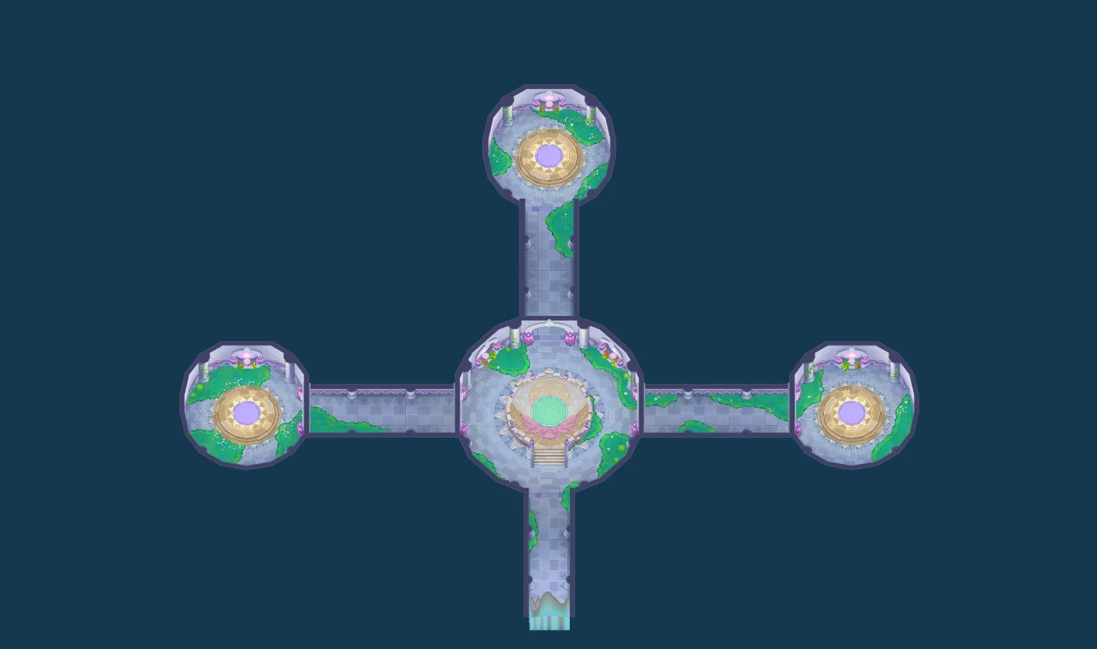 Trial Chamber seen from above
