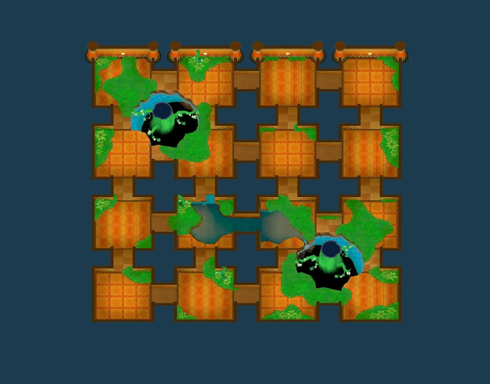 Trial of Darkness - 3rd Floor seen from above